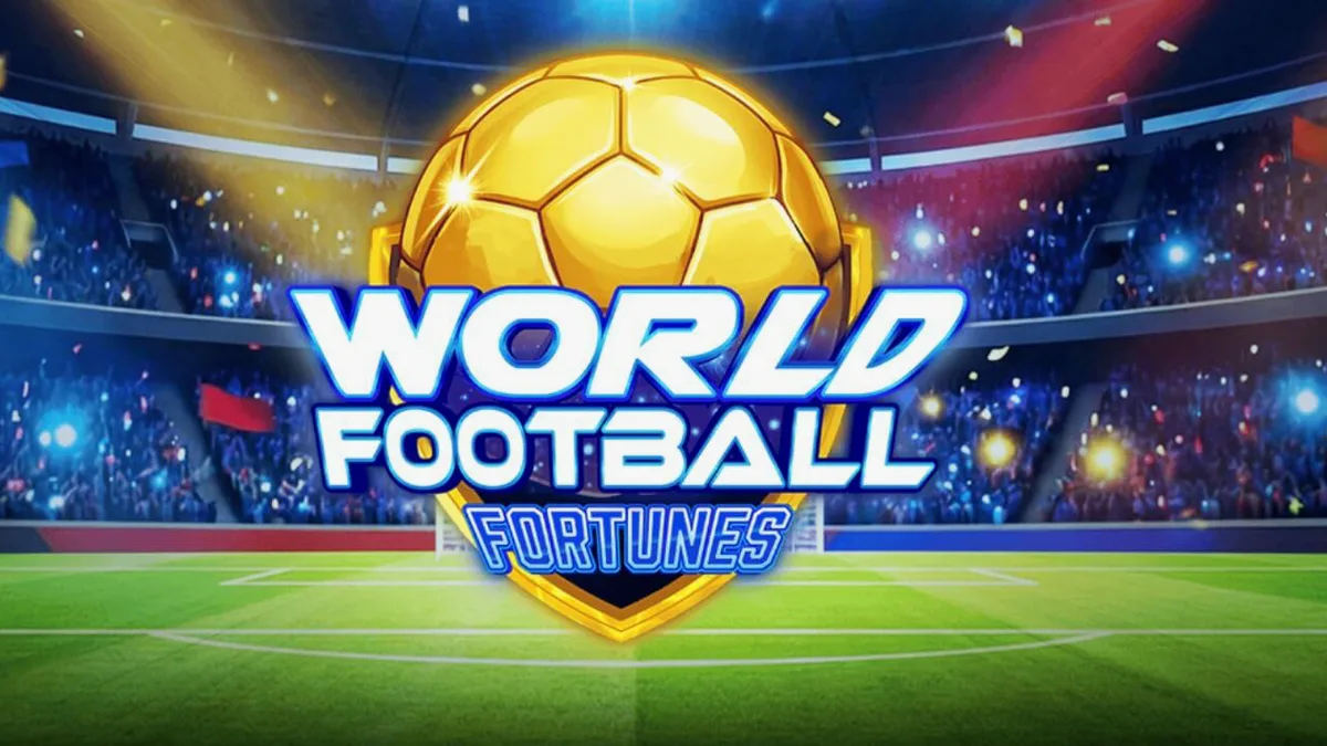 Giao diện trò chơi World Football Fortunes với sân vận động rực rỡ